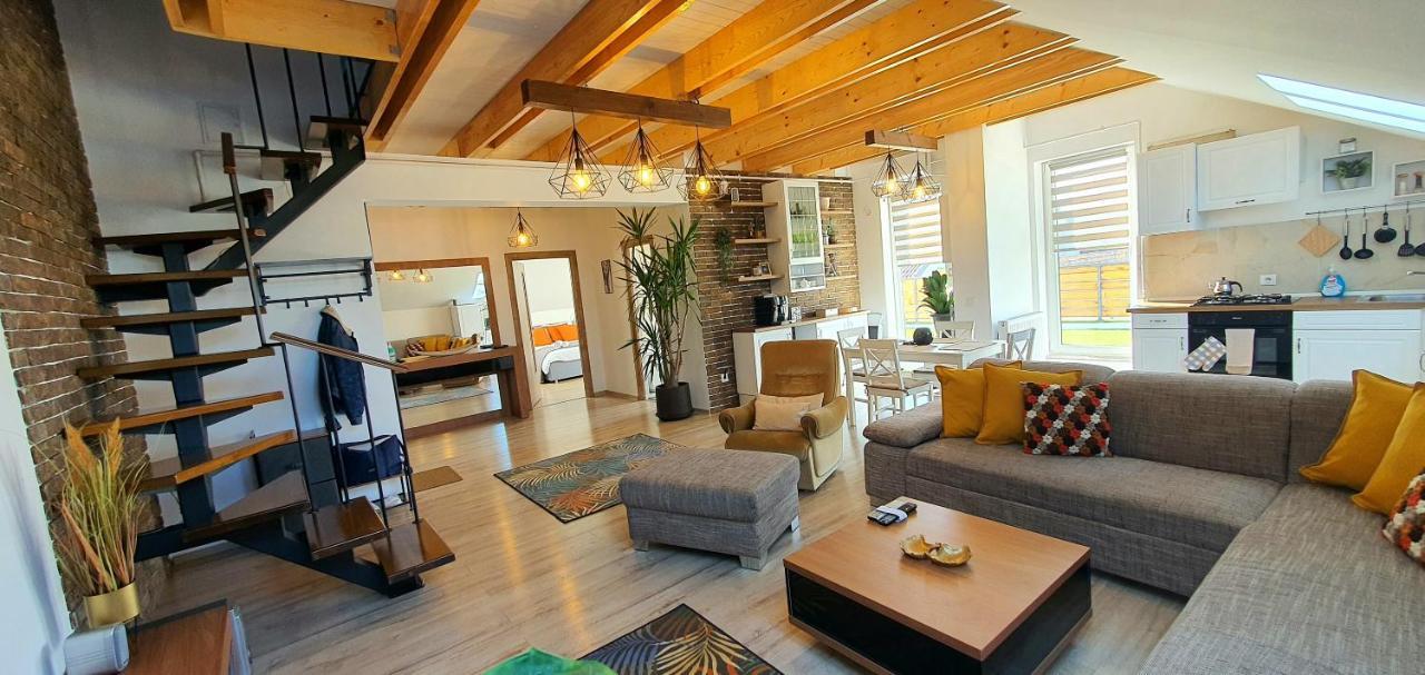 Târgu-Mureş Hoobee Home & Rooftop Terrace المظهر الخارجي الصورة